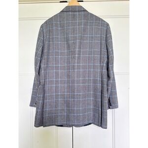 Brooks Brothers Regent Sport Coat Blazer Mens 44 Lanificio de Pray Plaid Wool